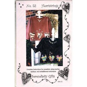 Serendipity Gift Misses Heartstrings Applique Sweatshirt Sewing Pattern